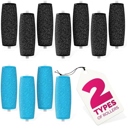 Electric Callus Remover for Feet - 11Pcs Foot Callus Remover Tool Calloused Feet Remover Tool Pedicure Supplies - 7 Extra Coarse Foot Buffer Electric Foot Callus Remover 4 Regular Coarse Foot
