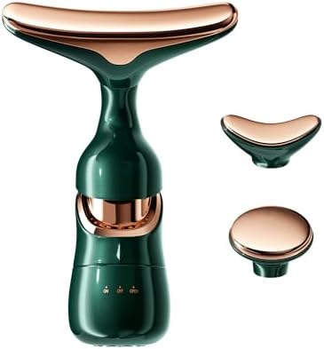 MMRH Firming Wrinkle Beauty Devicer for Facial/Neck/Eye, Multifunctional Vibration Massage Instrument, 3-in-1 Facial Skincare Instrument for Skin Care for Improve,Smooth and Tightening Skin