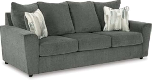 Modern Sleeper Sofa Couches for Living Room-113'' Beige 3 Seater Lounge Cloud Couch-No Assembly Required, Modular Corduroy Convertible Full Sponge Compression Sofas for House, Apartment