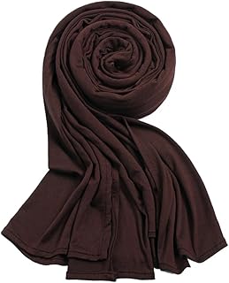 Soft Stretch Head Wrap Scarfs Long Turban Head Wrap Tie for Women
