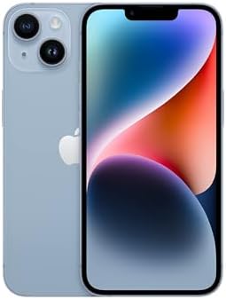 Apple iPhone 14, 128GB, Blue - Unlocked (Renewed)